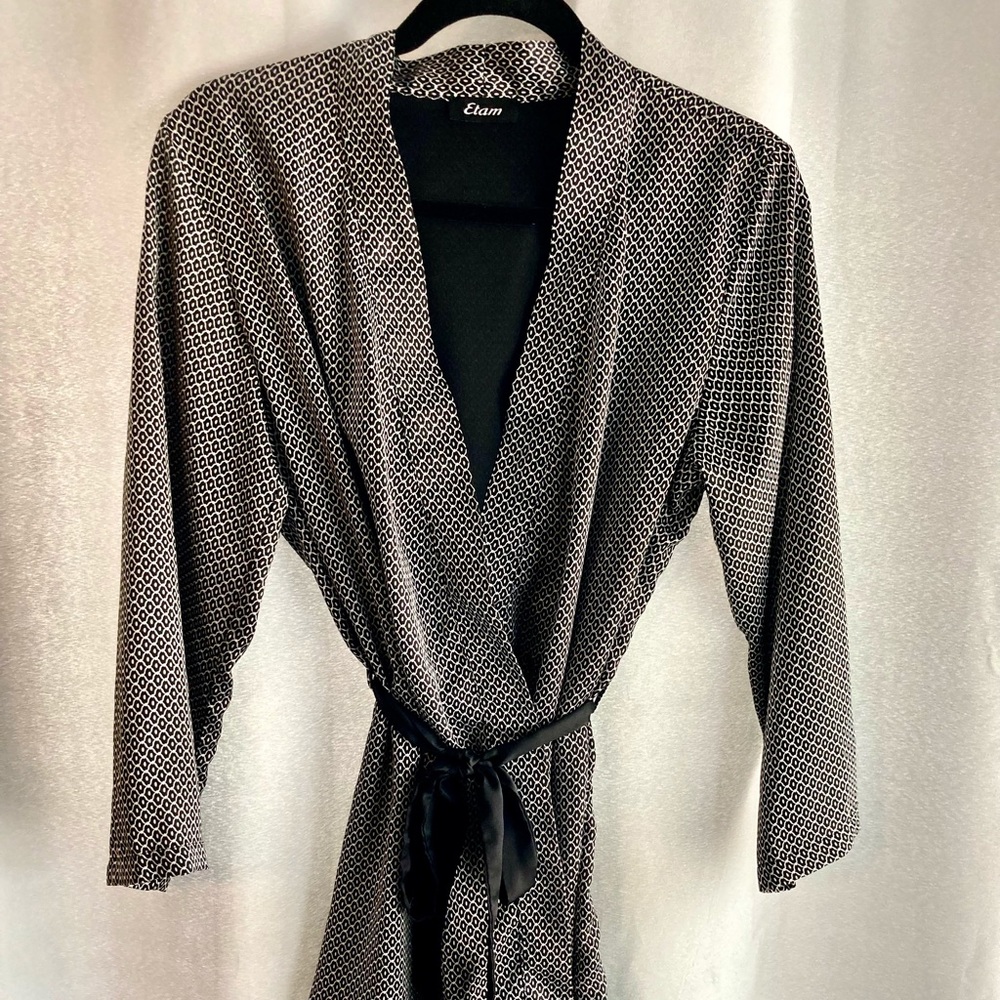 EUC Silky French Robe